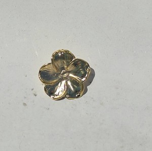 گل ریز فلزی طلایی  قطر 2.5 سانتی مخصوص روی چوب و رزین