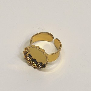 استیل طلا  زیورالات رزین رنگ ثابت قیمت عمده کد 146