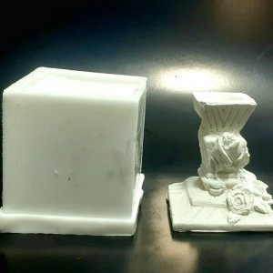 قالب سیلیکونی جا شمعی گل رز