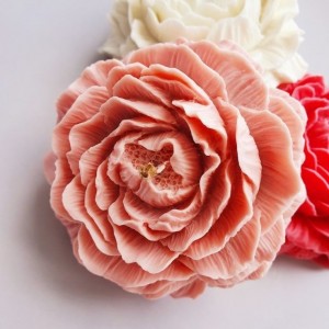 قالب سیلیکونی سنگ مصنوعی ( شمع سازی و رزین )  گل الاله