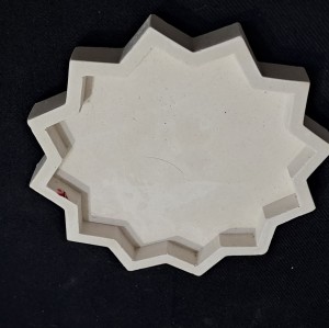 قالب  سلیکونی سنگ مصنوعی  ظرف هفت سین ستاره ای