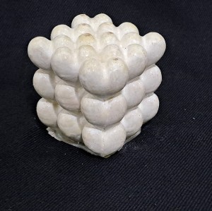 قالب سیلیکونی روبیک قلبی ( شمع.رزین.سنگ مصنوعی)