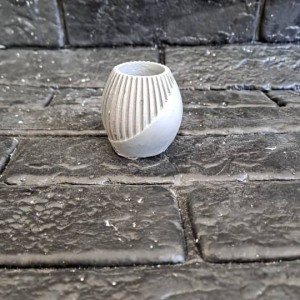 قالب سیلیکونی  'سنگ مصنوعی جاکبریتی طرح  رنگین کمان