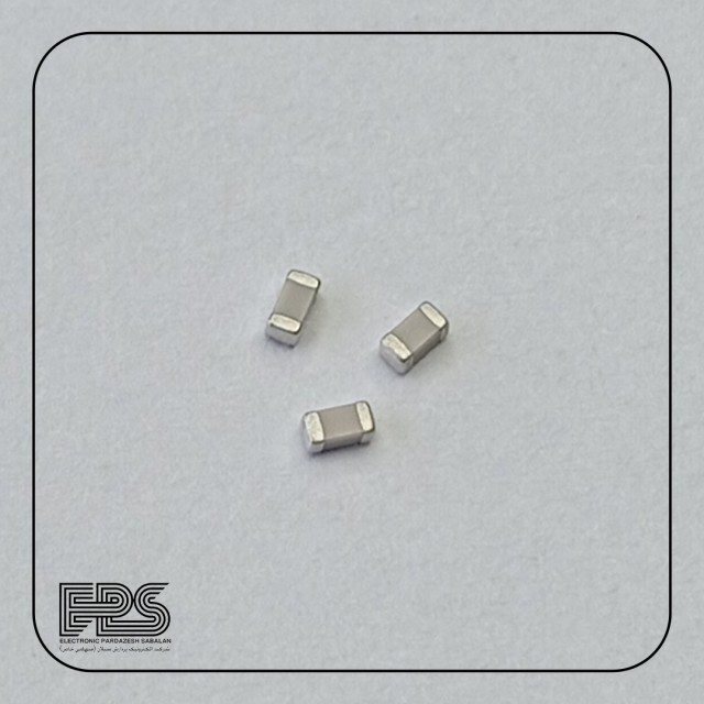 خازن SMD  سرامیکی 2.2نانوفاراد 25 ولت
