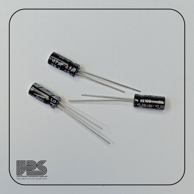 خازن پلی استر 47nF 100V