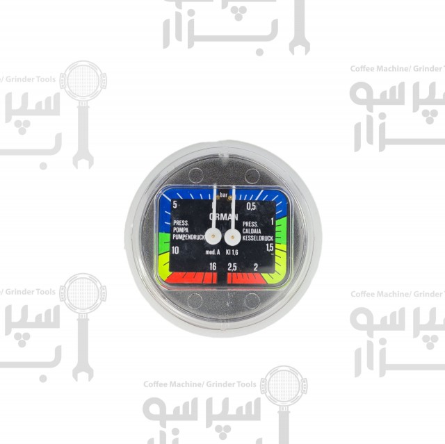 فشارسنج بویلرآستوریا / بتزرا الیسه قطر۶۳میلیمتر ۲٫۵-۰ و ۰-۱۶ بار