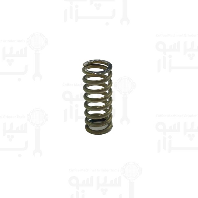 فنر داخل سوپاپ فشارشکن عمومی مناسب اکثر برندها مثل آستوریا / دالاکورته / فائما / مارزوکو و غیره قطر خارجی ۱۲٫۵میل طول ۳۰ میلیمتر