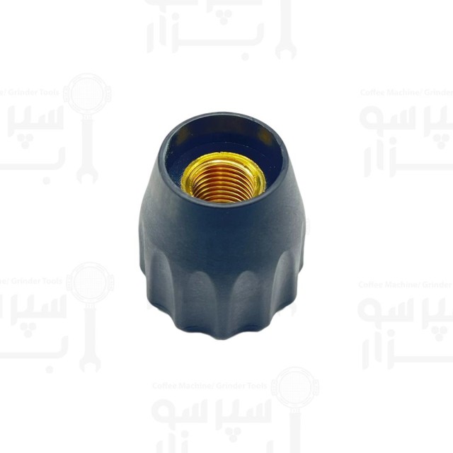 دستگیره شیر آب و بخار بی اف سی رویال / پاوونی رزوه کوچک مشکی مات