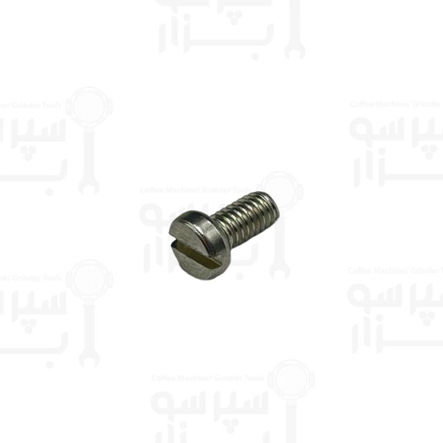 پیچ استیل مخصوص ضد سایش نگهدارنده بالایی تیغه آسیاب های یوروکا المپیوس / یورکا زنیت / سیمونلی میتوس رزوه ام4 طول 8 میلیمتر