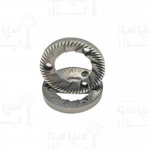 تیغه آسیاب انفیم / آنفیم مکاف / اوبل / گلوبو قطر بیرونی ۷۵  قطر داخلی 43 و ضخامت 9 میلیمتر چپگرد