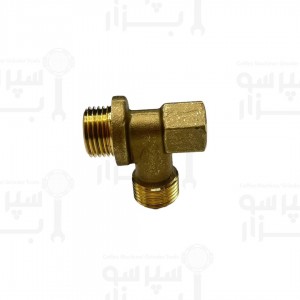 اتصال ۲ دو طرفه فیتینگ قسمت بالایی بویلر اکثر برندها مثل فائما / گریمک / فیورنزاتو / سنرمو و غیره رزوه ۱/۲  اینچ نری به ۱/۲ اینچ نری