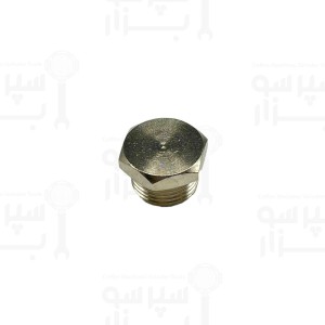 درپوش بست کورکن پوشش نیکل بویلر رزوه 3/8 اینچ نری عمق 13.5 میلیمتر مناسب بویلر اکثر برندها و هدگروپ پرومک