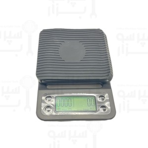 ترازو اسکیل قهوه دیجیتالی تایمردار ابعاد 190*130*28 میلیمتر  برند ایدو باریستا ساخت ایتالیا اسمبل چین