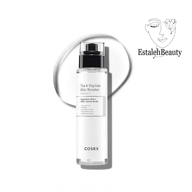 بوستر سرم تقویت کننده ۶ پپتاید کوزارکس – پوست قوی و شاداب | ۳۰ میلی‌لیتر (Cosrx The 6 Peptide Skin Booster Serum – 30ml)