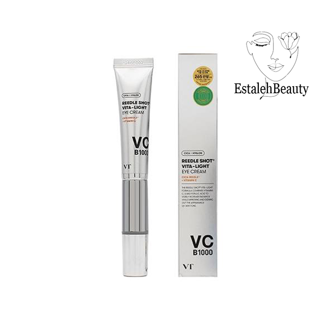 کرم دور چشم ریدل شات وی‌تی | VT Reedle Shot Vita-Light Eye Cream – 15ml