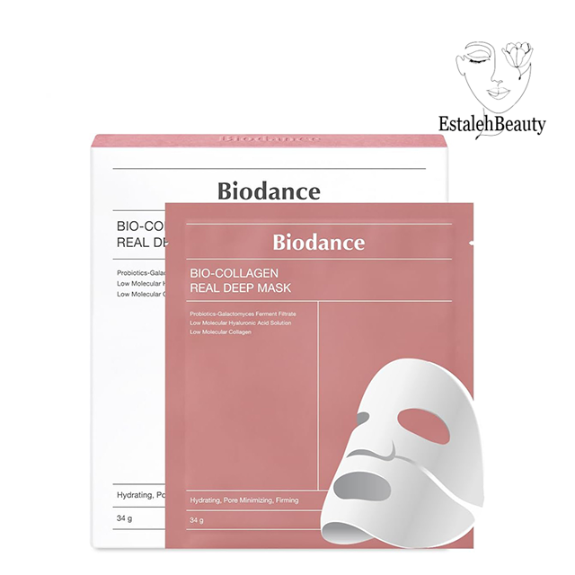 ماسک کلاژن  بایودنس ورقه ی   BiodanceBio Collagen
