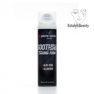 فوم اصلاح ملایم پیرکاردین – آلوئه ورا و آلانتوئین | Pierre Cardin Soothing Shaving Foam Aloe Vera & Allantoin – 200ml