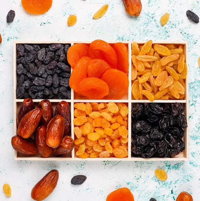 کامل ترین جدول کالری میوه خشک + جدول ارزش غذایی