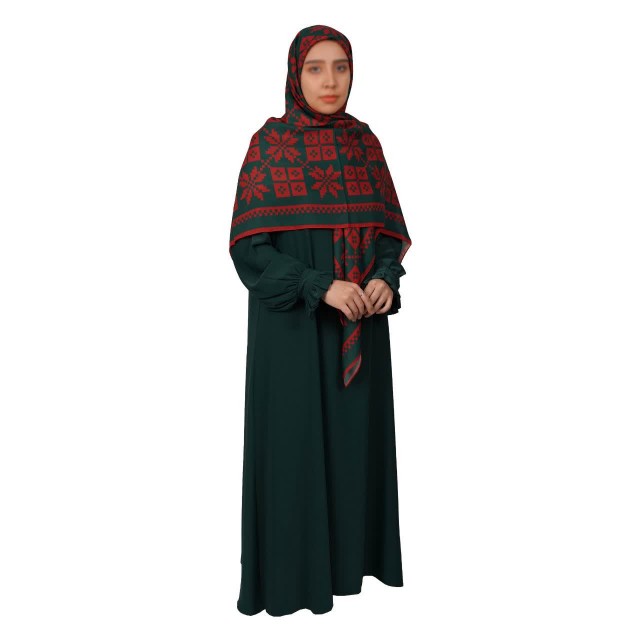 مانتو عبایی یاسمین کساء (رنگ 119)