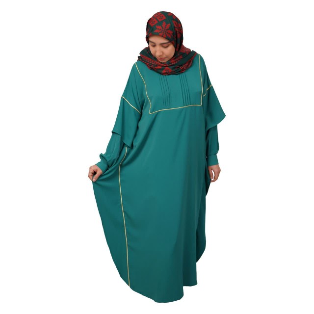 مانتو عبایی راحیل کساء (رنگ بنتون)