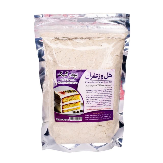 پودر کیک هل و زعفران نیکا (500 گرم)