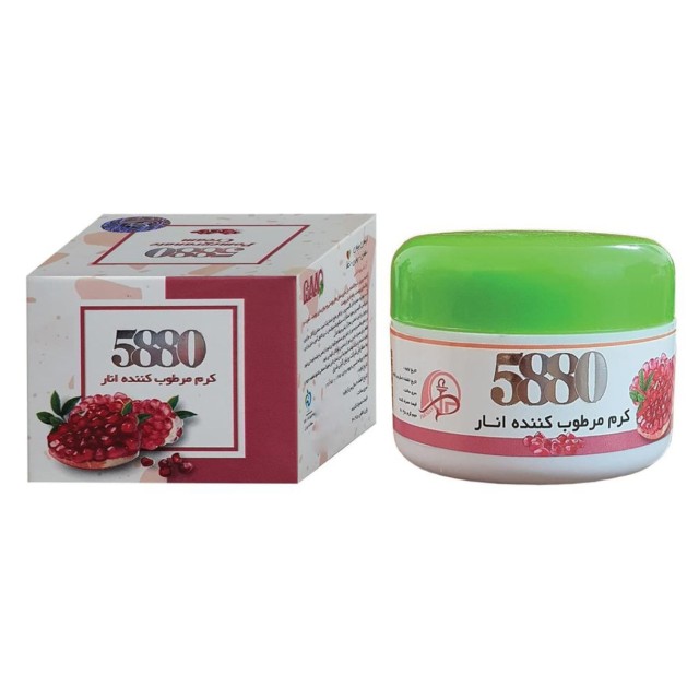 کرم مرطوب کننده انار 5880 پرنیان (40 میلی لیتر)