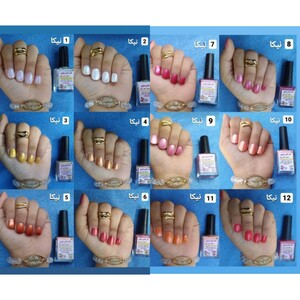 لاک نمازی اکلیلی نیکا (طلایی تیره کد 105)