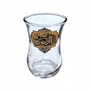ست استکان کمر باریک بدون دسته و نعلبکی نورهان (طرح ابالفضل العباس)