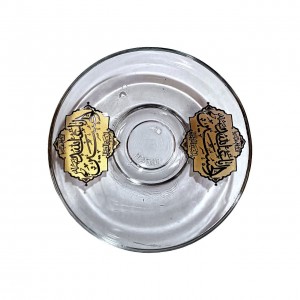 ست استکان کمر باریک بدون دسته و نعلبکی نورهان (طرح ابالفضل العباس)