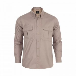 ست پیراهن و شلوار مردانه تاکتیکال s313 کساء (استخوانی)