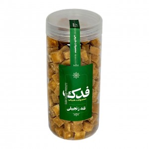 قند نیشکر و عسل طعم دار فدک سبز (450 گرم)