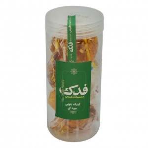 آبنبات چوبی میوه ای فدک سبز (300 گرم)