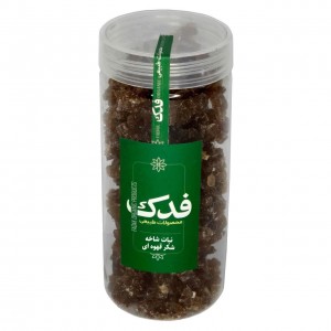 نبات شکر قهوه ای فدک سبز (300 گرم)