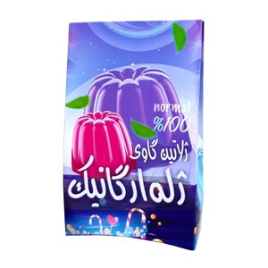 پودر ژله ارگانیک (با شکر سرخ و پودر کیوی)