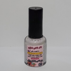 لاک نمازی نیکا (برق ناخن با اکلیل بنفش کد 30)