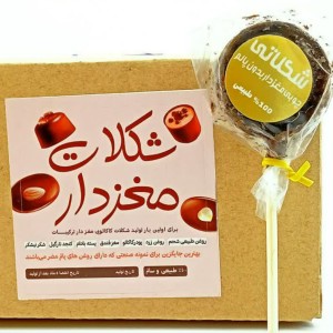 شکلات مغزدار چوبی سپیدار (یک عددی)
