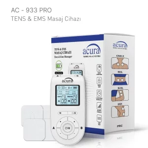 دستگاه تنس آکورا AC-933 PRO، دو کاناله + 22 برنامه