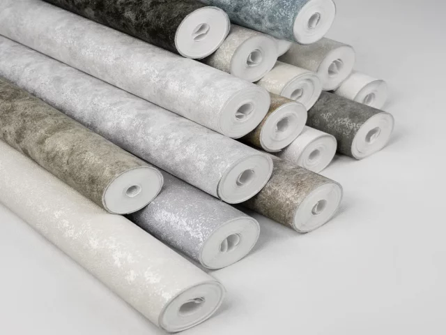 کاغذ دیواریکربن2/ carbon2 طرح بافت نقره‌ای کد ۱۰۱۵۱