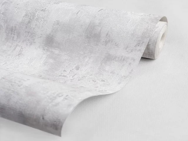 کاغذ دیواری کربن2/carbon طرح پتینه نقره‌ای کد ۱۰۲۲۴