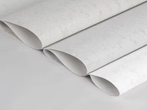 کاغذ دیواری هاش دو او H2O طرح ساده کرم / کد 904C