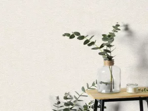 کاغذ دیواری هاش دو او H2O طرح ساده کرم / کد 912C