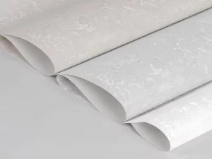 کاغذدیواری هاش دو او H2O طرح ساده کرم کد 933C