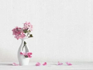 کاغذدیواری هاش دو او H2O طرح ساده سفید کد 937W