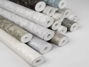 کاغذ دیواریکربن2/ carbon2 طرح بافت نقره‌ای کد ۱۰۱۵۱