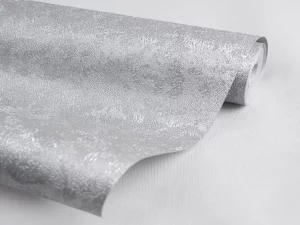 کاغذ دیواریکربن2/ carbon2 طرح بافت نقره‌ای کد ۱۰۱۵۳
