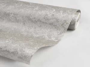 کاغذ دیواریکربن2/ carbon2 طرح بافت نقره‌ای کد ۱۰۱۵۵