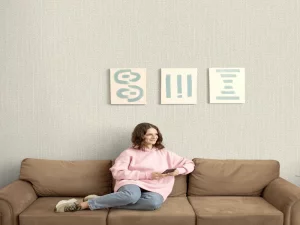 کاغذ دیواری کربن2/ carbon2 طرح جودون کرم کد ۱۰۱۶۴