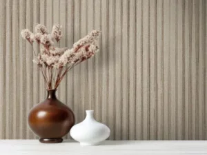 کاغذ دیواری کربن2/carbon طرح راه راه قهوه‌ای کد ۱۰۱۷۸