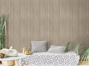 کاغذ دیواری کربن2/carbon طرح راه راه قهوه‌ای کد ۱۰۱۷۸