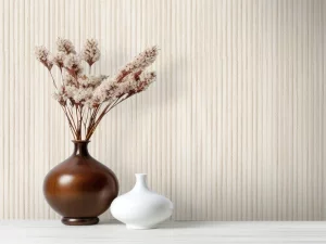 کاغذ دیواری کربن2/carbon طرح راه راه کرم کد ۱۰۱۷۹